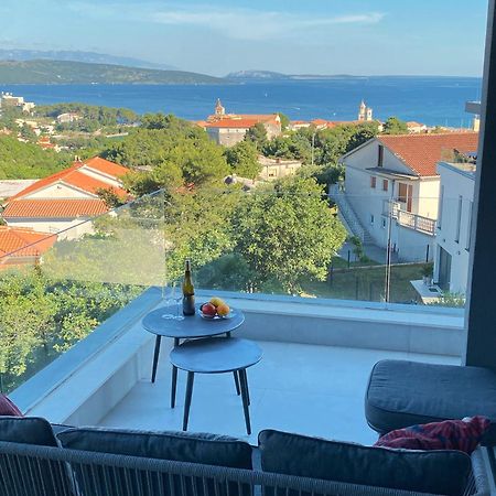 克尔克4Star Seaview Penthouse Krk公寓 外观 照片