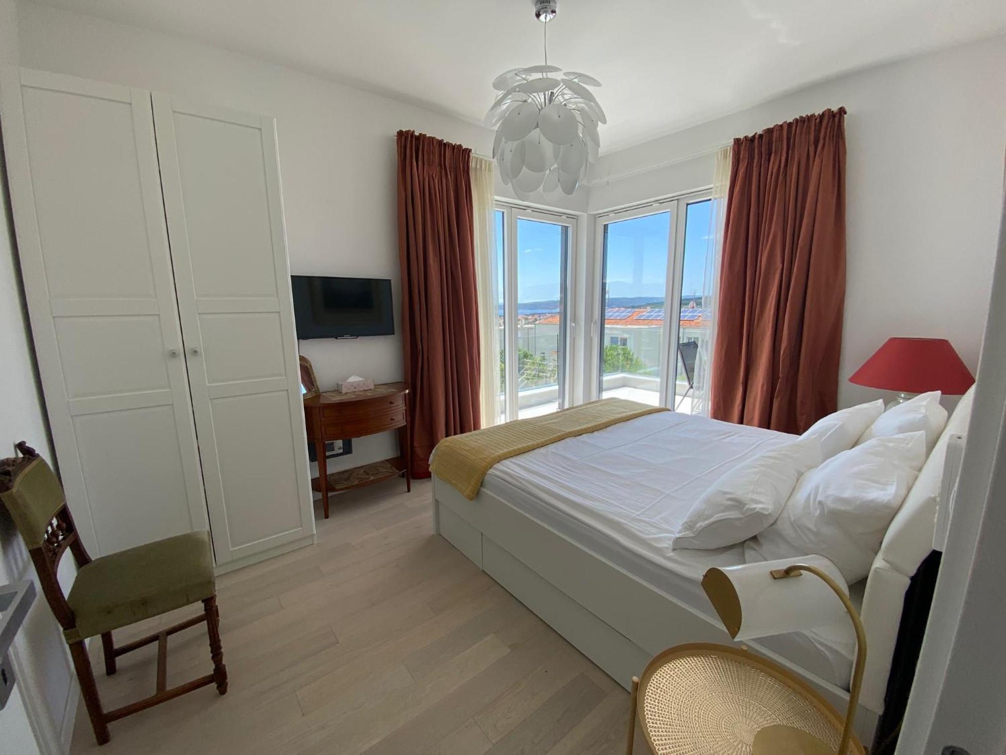 克尔克4Star Seaview Penthouse Krk公寓 外观 照片